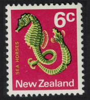 New Zealand Big-bellied Seahorses Fish 6c 1970 MNH SG#921 - Neufs