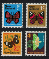 New Zealand Butterflies Moths 4v 1970 MNH SG#914=917 - Nuovi
