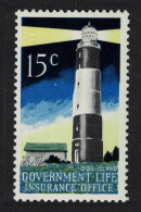 New Zealand Dog Island Lighthouse 1969 MNH SG#L62 - Unused Stamps