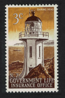 New Zealand Baring Head Lighthouse 1969 MNH SG#L58 - Unused Stamps