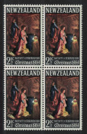 New Zealand Christmas Block Of 4 1969 MNH SG#905 - Unused Stamps