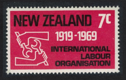 New Zealand International Labour Organisation 1969 MNH SG#893 - Ongebruikt