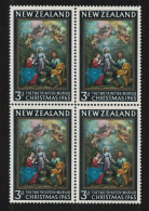 New Zealand 'The Two Trinities' By Murillo Christmas Block Of 4 1965 MNH SG#834 - Nuovi