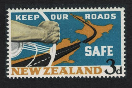 New Zealand Road Safety Campaign 1964 MNH SG#821 - Unused Stamps