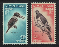 New Zealand Sacred Kingfisher Pigeon Birds 2v 1960 MNH SG#803-804 MI#413-414 - Nuevos