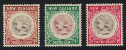 New Zealand Health Camps Federation Emblem 3v 1955 MNH SG#742-744 - Nuovi