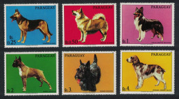 Paraguay Dogs 6v Shepherd Collie Terrier Spaniel 1986 MNH MI#4012-4017 Sc#2181 - Paraguay