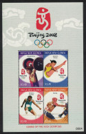 Papua NG Olympic Games Beijing 4v Sheetlet 2008 MNH SG#1239-1242 - Papua Nuova Guinea