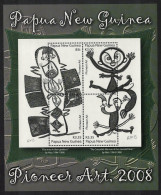 Papua NG Pioneer Art By Akis Timothy Akis MS 2008 MNH SG#MS1253 - Papua Nuova Guinea