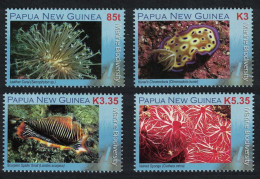 Papua NG Marine Biodiversity 4v 2008 MNH SG#1233-1236 - Papua-Neuguinea