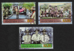 Papua NG Centenary Of Scouting 3v Def 2007 SG#1166-1168 - Papouasie-Nouvelle-Guinée
