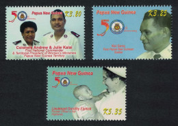 Papua NG Salvation Army 3v Key Values 2006 MNH SG#1131-1133 - Papúa Nueva Guinea