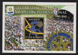 Papua NG Centenary Of Rotary International MS 2005 MNH SG#MS1073 - Papua Nuova Guinea