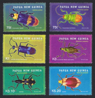 Papua NG Beetles 6v 2005 MNH SG#1091-1096 Sc#1182-1187 - Papua Nuova Guinea