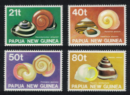 Papua NG Land Shells 4v 1991 MNH SG#632-635 Sc#750-753 - Papua Nuova Guinea