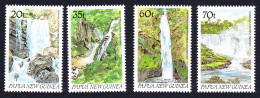 Papua NG Waterfalls 1990 MNH SG#611-614 Sc#729-732 - Papouasie-Nouvelle-Guinée