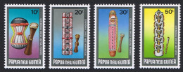 Papua NG Ceremonial Shields 4v 1984 MNH SG#483-486 MI#479-482 Sc#604-607 - Papua-Neuguinea