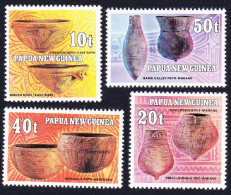 Papua NG Native Pottery 4v 1982 MNH SG#430-433 MI#431-434 Sc#558-561 - Papouasie-Nouvelle-Guinée