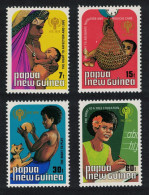 Papua NG Dog International Year Of The Child 4v 1979 MNH SG#376-379 MI#377-380 Sc#508-511 - Papouasie-Nouvelle-Guinée
