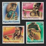 Papua NG Musical Instruments 4v 1979 MNH SG#359-362 Sc#491-494 - Papua-Neuguinea