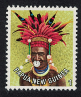 Papua NG Man From Kundiawa Hairdress 1c 1978 MNH SG#318 Sc#445 - Papouasie-Nouvelle-Guinée