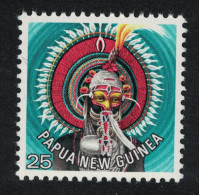Papua NG Haus Tambaran Dancer 25c 1978 MNH SG#323 Sc#450 - Papua-Neuguinea