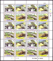 Panama WWF American Crocodile Sheetlet Of 6 Sets 1997 MNH SG#1590-1593 MI#1787-1790 Sc#846 A-d - Panama