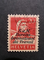 Suisse 1924/37 - Guillaume Tell Surchargé B.I.T ( 0.20Cts ) - Oblitéré - Officials