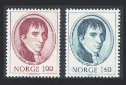 Norway Birth Centenary Of Jacob Aall Industrialist 2v 1973 MNH SG#704-705 - Ungebraucht