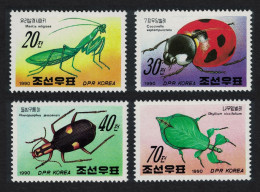 Korea Insects 4v 1990 MNH SG#N2989-N2992 - Korea, North