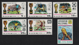 Korea World Cup Football Championship Winners 6v 1978 MNH SG#N1724-N1729 - Korea, North