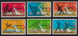 Korea Olympic Games Montreal 6v 1976 MNH SG#N1530-N1535 - Korea (Noord)
