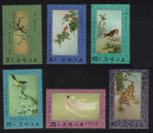 Korea Embroidery 6v 1976 MNH SG#N1558-N1563 - Korea (Noord)