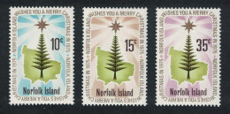 Norfolk Christmas 3v 1975 MNH SG#165-167 Sc#187-189 - Norfolk Eiland