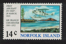 Norfolk First Aircraft Landing 1974 MNH SG#151 Sc#174 - Norfolk Eiland