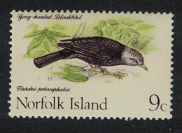 Norfolk Island Thrush Bird 9c 1970 MNH SG#109 - Norfolk Eiland