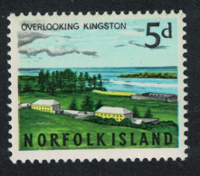 Norfolk Overlooking Kingston 5d 1964 MNH SG#51 - Norfolk Eiland