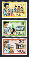 Niue Personal Services 3v 1977 MNH SG#216-218 Sc#196-198 - Niue