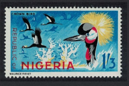 Nigeria Crowned Cranes Birds 1Sh3d 1966 MNH SG#181 MI#184 - Nigeria (1961-...)