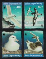 Ross Dep. WWF Antarctic Seabirds 4v 1997 MNH SG#44-47 MI#50-53 Sc#45-48 - Sonstige & Ohne Zuordnung