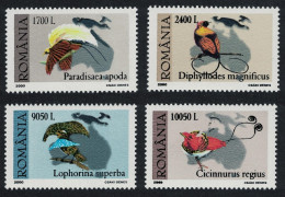 Romania Birds Of Paradise 4v 2000 MNH SG#6094-6097 - Unused Stamps