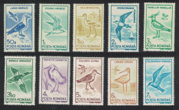 Romania Water Birds 10v 1991 MNH SG#5323-5332 MI#4642-4651 - Unused Stamps