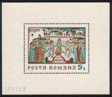 Romania Frescoes From Northern Moldavian Monasteries 2nd Series MS 1970 MNH SG#MS3742 Sc#2185 - Neufs