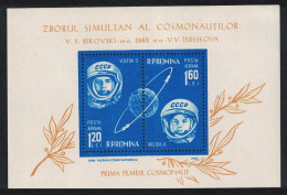 Romania 2nd 'Team' Manned Space Flights MS 1963 MNH SG#MS3030 - Unused Stamps