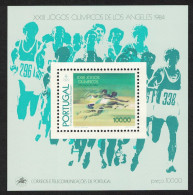 Portugal Hurdling Olympic Games Los Angeles MS 1984 MNH SG#MS1969 - Ungebraucht