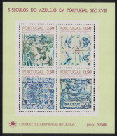 Portugal Tiles 12th Series Joint MS 1983 MNH SG#MS1943 - Unused Stamps