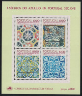 Portugal Tiles 8th Series Joint MS 1983 MNH SG#MS1904 - Ongebruikt