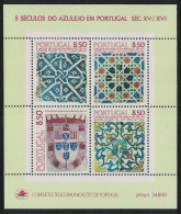 Portugal Tiles 4th Series Joint MS 1981 MNH SG#MS1864 - Nuovi