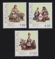 Portugal Christmas Crib Figures 3v 1981 MNH SG#1859-1861 - Unused Stamps