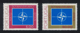 Portugal 30th Anniversary Of NATO 2v 1979 MNH SG#1748-1749 - Unused Stamps